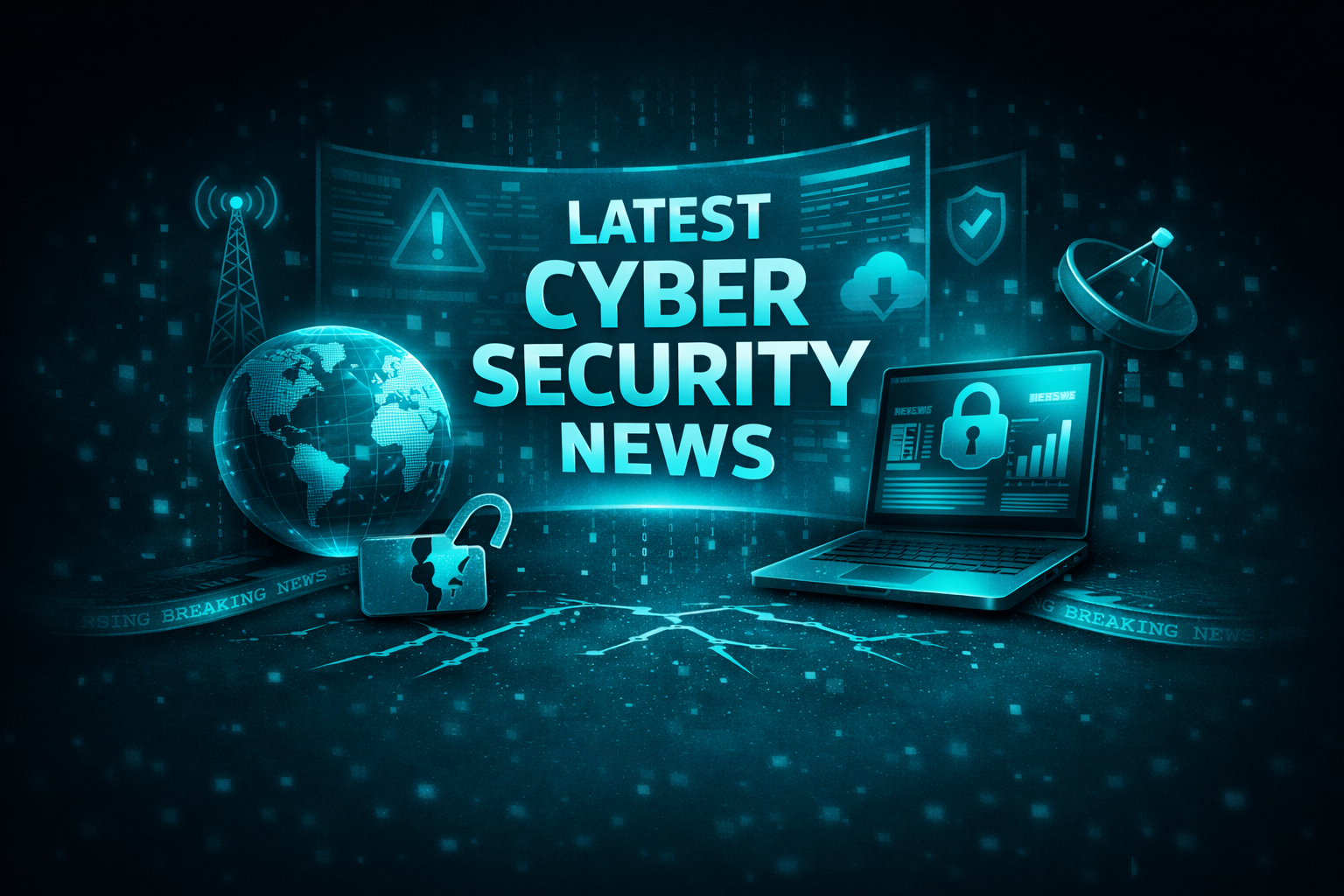 Cyber Security Threats Visual